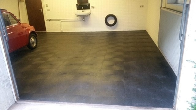 Garage pvc click Fliesen