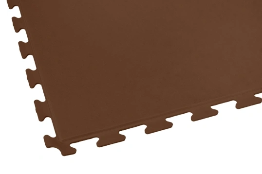 PVC Kliktegel Waterdicht Bruin