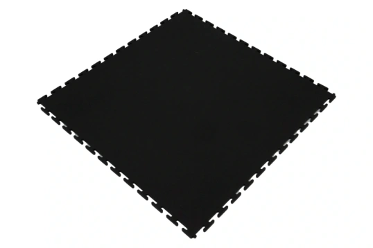 PVC Kliktegel Budget Zwart