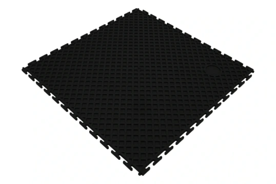 PVC Kliktegel Budget Zwart