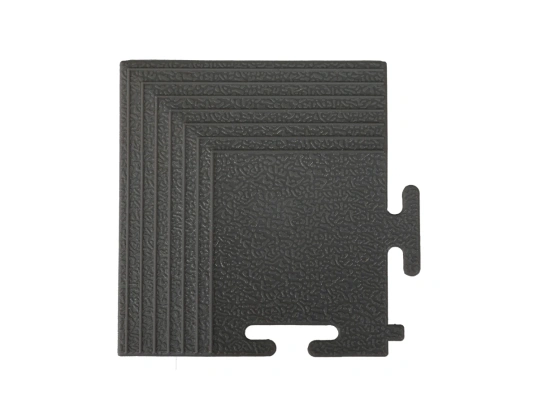 Hoekstuk Antraciet voor PVC Kliktegel Budget 