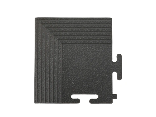 Hoekstuk Antraciet voor PVC Kliktegel Budget 