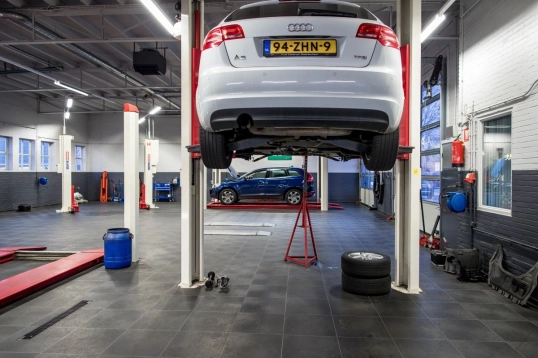 PVC Garage Vloertegel Zwart