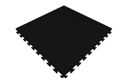 PVC Magazijnvloer Tegel Zwart